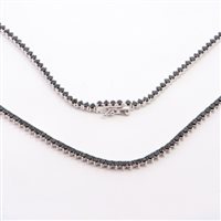 Collana Domar Gioielli Donna Collana argento 925 tennis in Argento Cubic Zirconia NZB124483